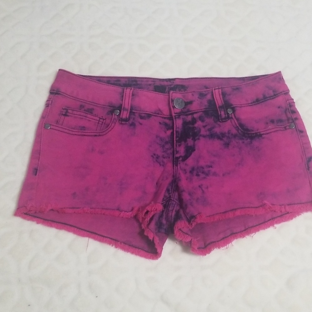 Tie dye shorts